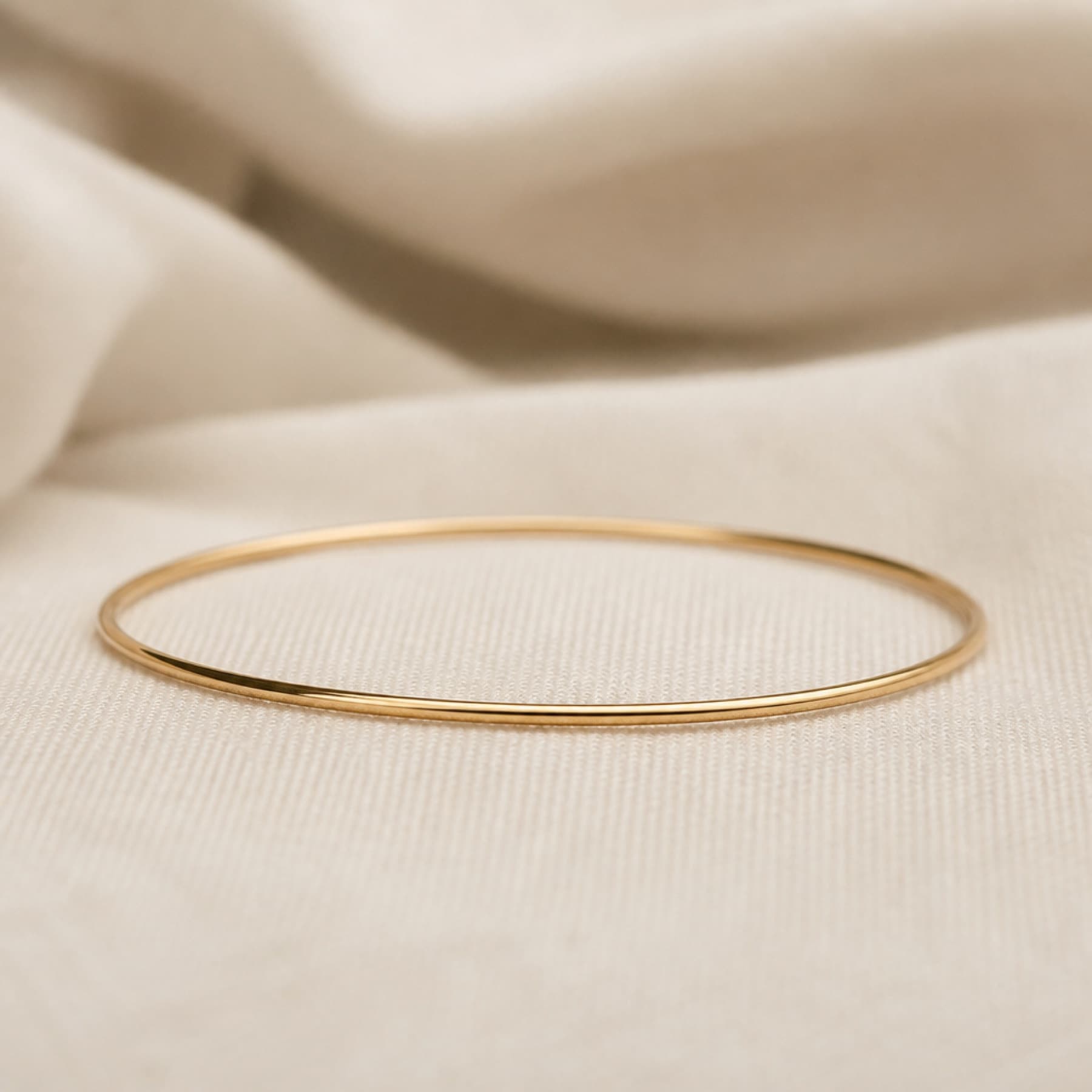 Stack Slim gold-tone bangles